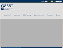 Tablet Screenshot of casat.org